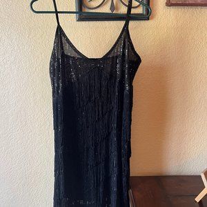 Solid black Dinner party dress